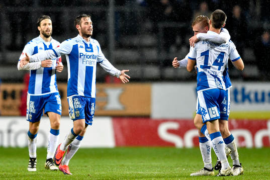 IFK Göteborgs Emil Salomonsson jublar