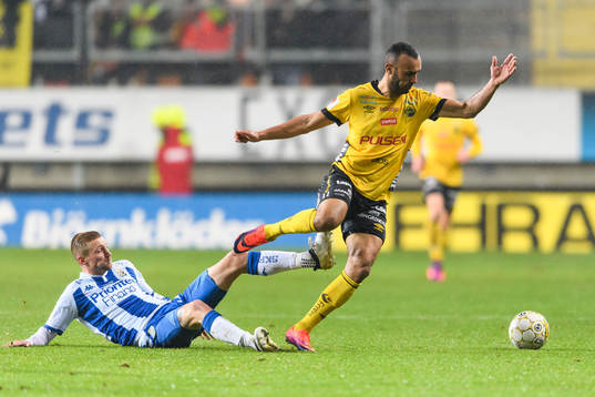 IFK Göteborgs Sebastian Eriksson och Elfsborgs Issam Jebali