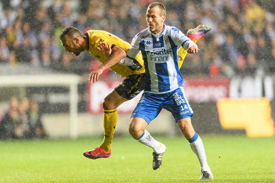 IFK Göteborgs Hjalmar Jonsson och Elfsborgs Issam Jebali