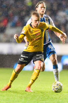 Elfsborgs Per Frick och IFK Göteborgs Tom Pettersson