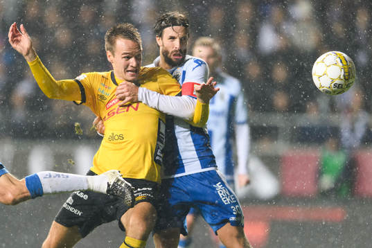 Elfsborgs Viktor Prodell och IFK Göteborgs Mattias