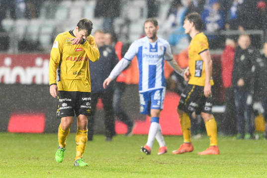 Elfsborgs Henning Hauger deppar