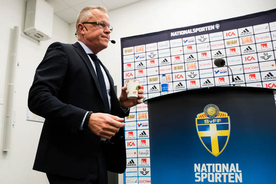 Sveriges förbundskapten Janne Andersson