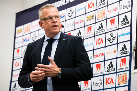 Sveriges förbundskapten Janne Andersson