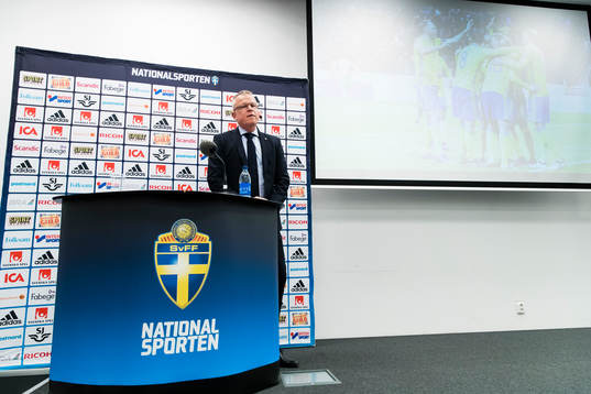 Sveriges förbundskapten Janne Andersson