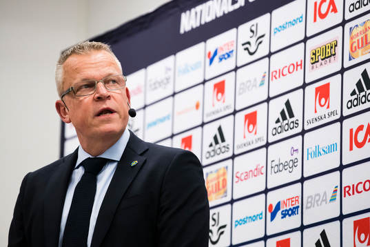 Sveriges förbundskapten Janne Andersson