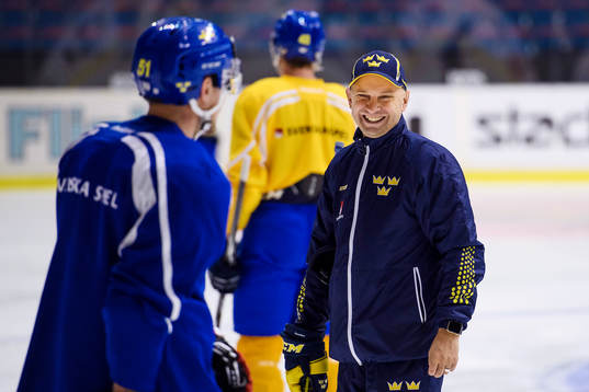 Sveriges målvaktstränare Stefan Ladhe