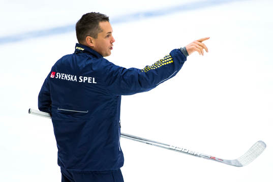 Sveriges förbundskapten Thomas Montén