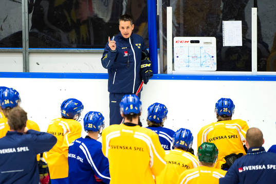 Sveriges förbundskapten Thomas Montén