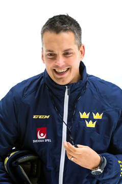 Sveriges förbundskapten Thomas Montén
