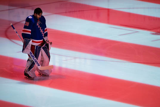 New Yorks målvakt Henrik Lundqvist