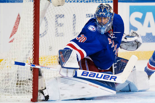 New Yorks målvakt Henrik Lundqvist