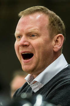 Skånes tränare Peter Wallentin