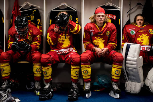 Skånes Daniel Holmqvist, Melvin Wennström, Hugo Wirell