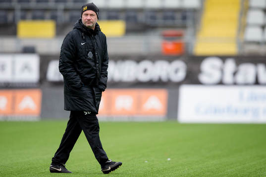 Häckens tränare Peter Gerhardsson