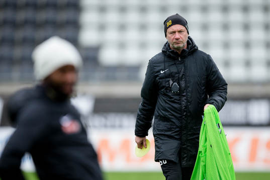 Häckens tränare Peter Gerhardsson