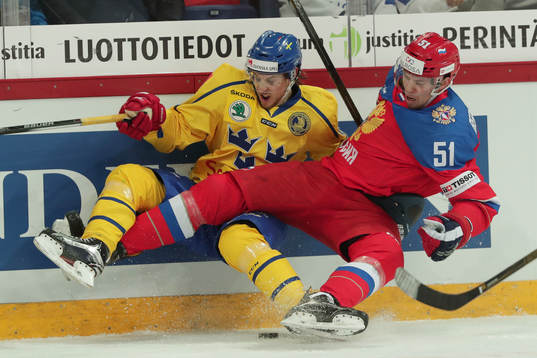 Bläddra bland fler bilder av Ishockey, Karjala Cup, Sverige - Ryssland