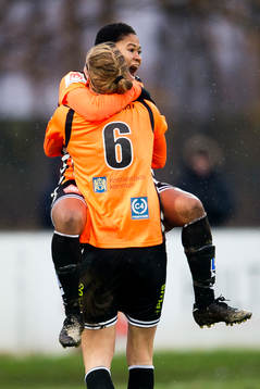 Kristianstads Ida Rebecca Guehai jublar