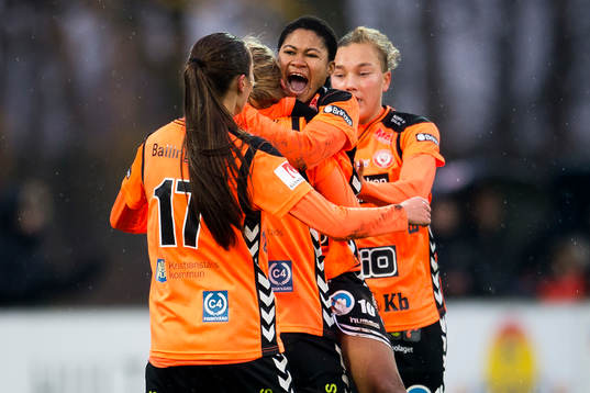 Kristianstads Ida Rebecca Guehai jublar