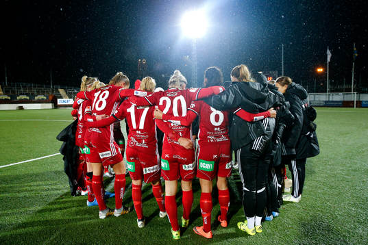 Piteås spelare samlas