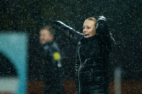Kristianstads tränare Elisabet Gunnarsdottir