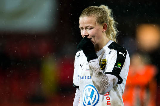 Umeås Hanna Glas deppar