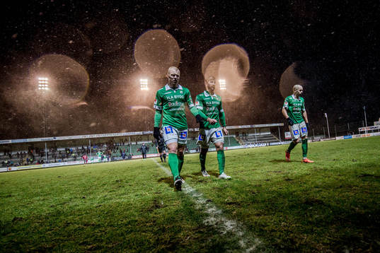 Ljungskiles Petter Björlund, Allan Mohideen och Ahmed