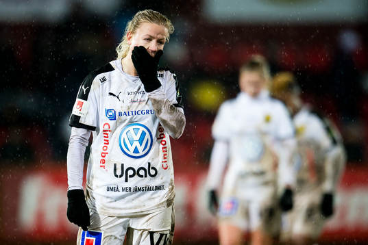 Umeås Hanna Glas deppar