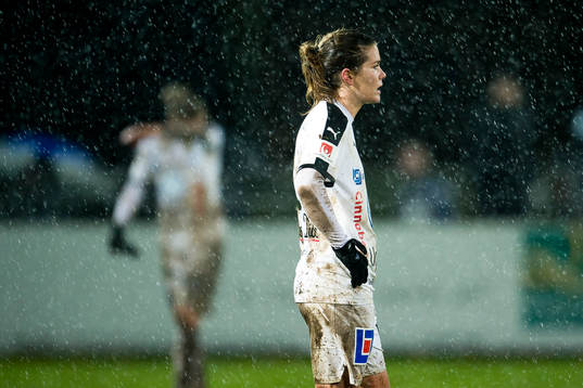 Umeås Hanna Folkesson deppar