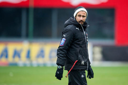 Helsingborgs manager Henrik Larsson