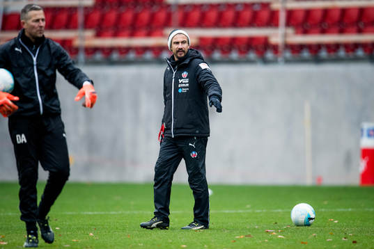 Helsingborgs manager Henrik Larsson