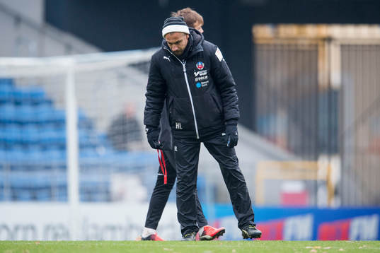 Helsingborgs manager Henrik Larsson