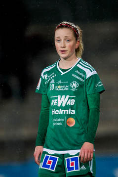 Mallbackens Erika Stolpe deppar