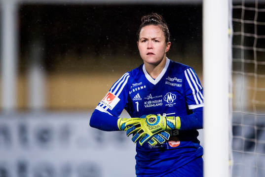 Mallbackens målvakt Lee Alexander