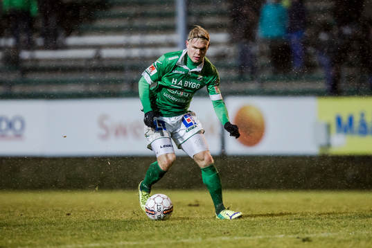 under fotbollsmatchen i Superettan mellan Ljungskile och