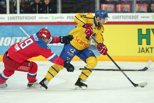 Stepan Sannikov, RUS and Jonas Junland, SWE