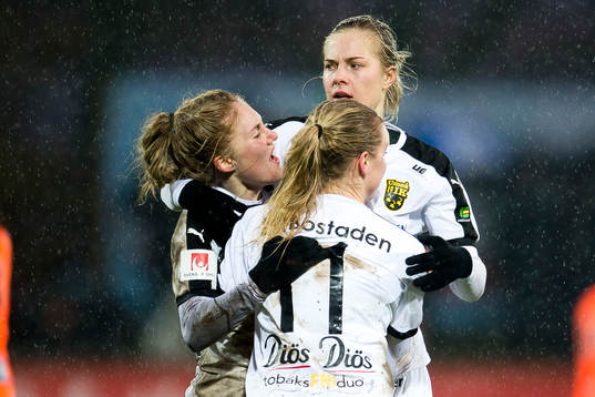 Umeås Lina Hurtig jublar