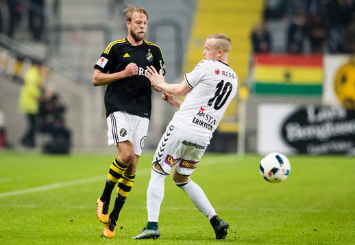 s Daniel Sundgren och Kalmars Tobias Eriksson