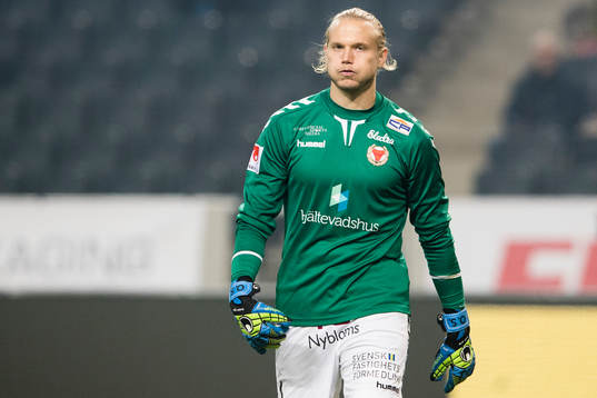 Kalmars målvakt Ole Söderberg deppar