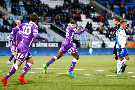 IFK Göteborgs Lawson Sabah jublar