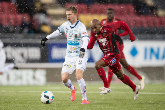 Gefles Johan Bertilsson mot Östersunds Fouad Bachirou