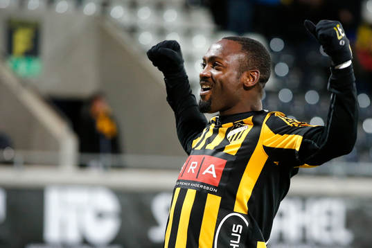 Häckens John Owoeri jublar