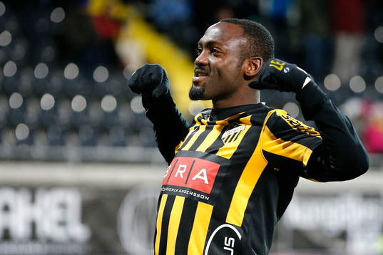 Häckens John Owoeri jublar