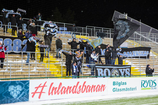 Gefles supportrar