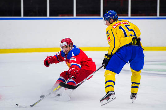 Rysslands Nikita Makeev och Sveriges Lias Andersson
