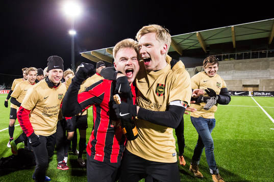 Brommapojkarnas Christopher Brandeborn och Brommapojkarnas