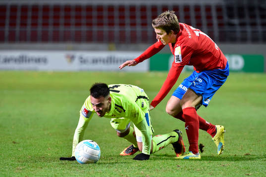 Jönköpings Dzenis Kozica och Helsingborgs Adam Eriksson