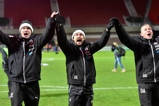 Helsingborgs manager Henrik Larsson tackar publiken
