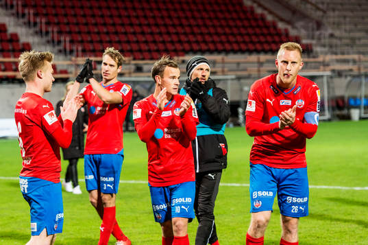 Helsingborgs Andreas Landgren, Frederik Helstrup Jensen,