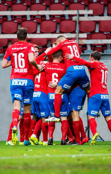 Jubel i Helsingborgs